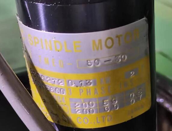 日本TAC  SPINDLE MOTOR主轴电机型号： TM...