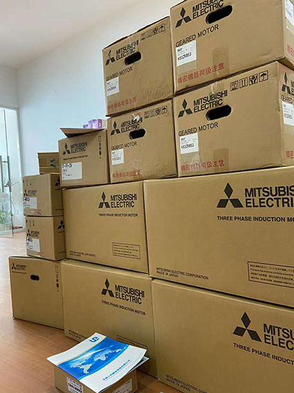 到货三菱减速电机型号GM-SF 0.1kW 1/5 2P 3...