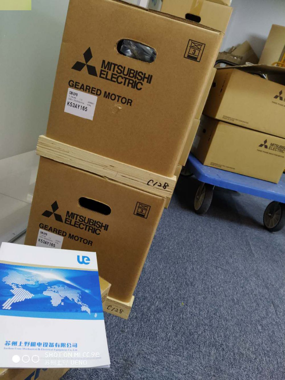 MITSUBISHI日本三菱减速电机GM-DPB 1.5kW...