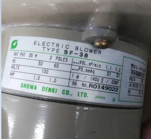 进口日本昭和风机SF-38-L3A3