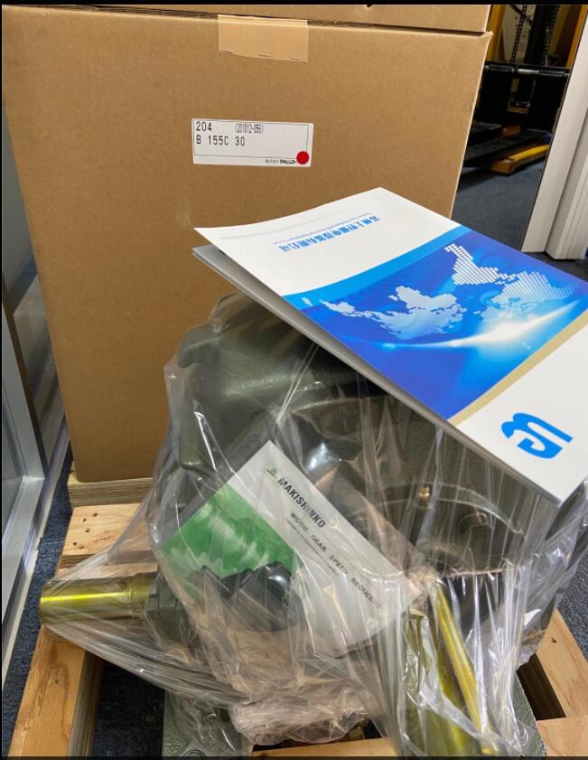 牧新光涡轮蜗杆减速机型号B155C30 