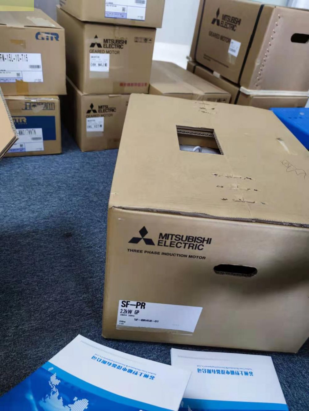 户外型日本三菱高效电机SF-PRO-CN 2.2KW 4P ...