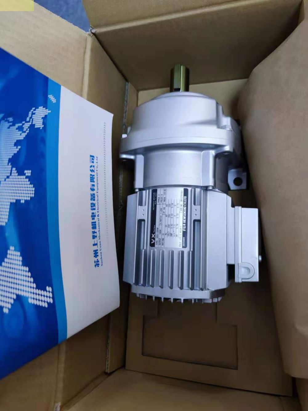 日本fuji富士变速电机型号VX01-040MF-MSLCT