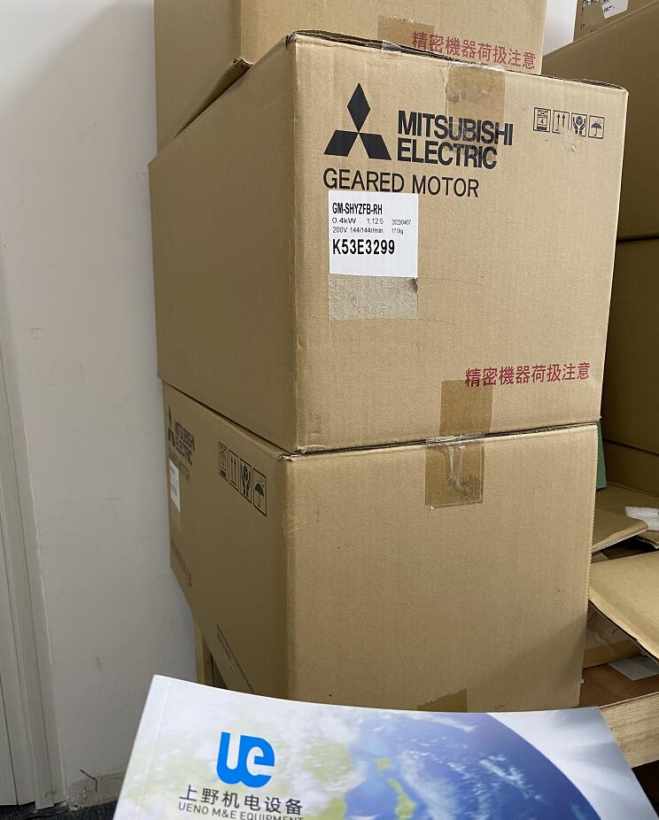 日本三菱减速电机型号GM-SHYM-RH 0.4kW 1/2...