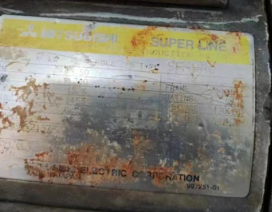 日本三菱电机型号SF-HRO-3.7KW-4P-200V/5...