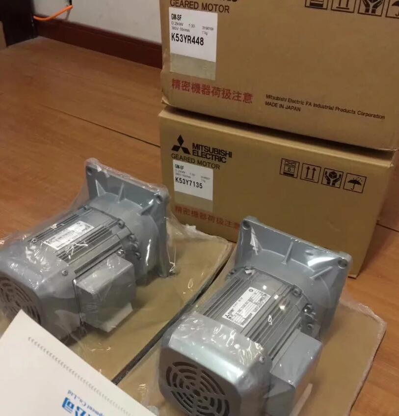 日本MITSUBISHI三菱减速电机型号： GM-SFB-0...