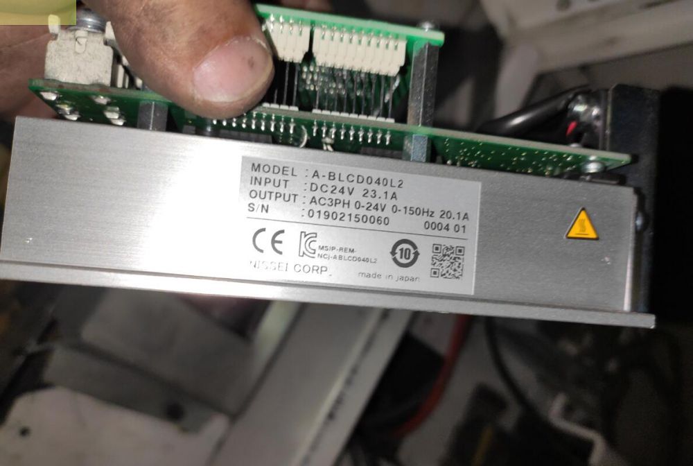 日本NISSEI日精AGV物流小车专用电机配套驱动器型号：A...