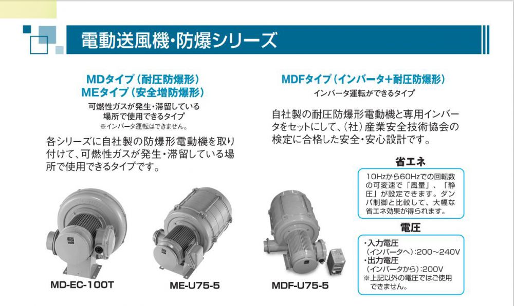 日本SDG株式会社风机型号：ME-EC-75T-R243用于...